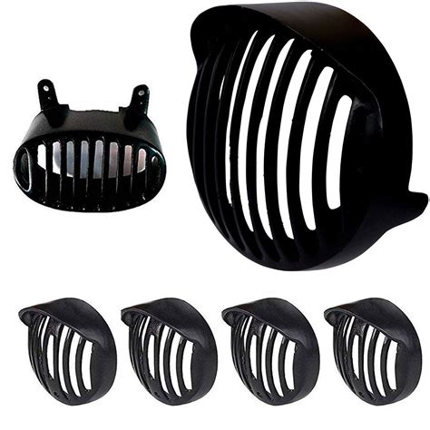 Ramanta Plastic Complete Grill Set of Headlight with Cap Indicator and ...