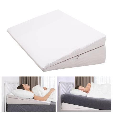 Twin Size Pillow Wedges for Sleeping Adjustable Foam Wedge for Mattress ...