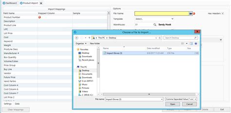 Import File 的图像结果