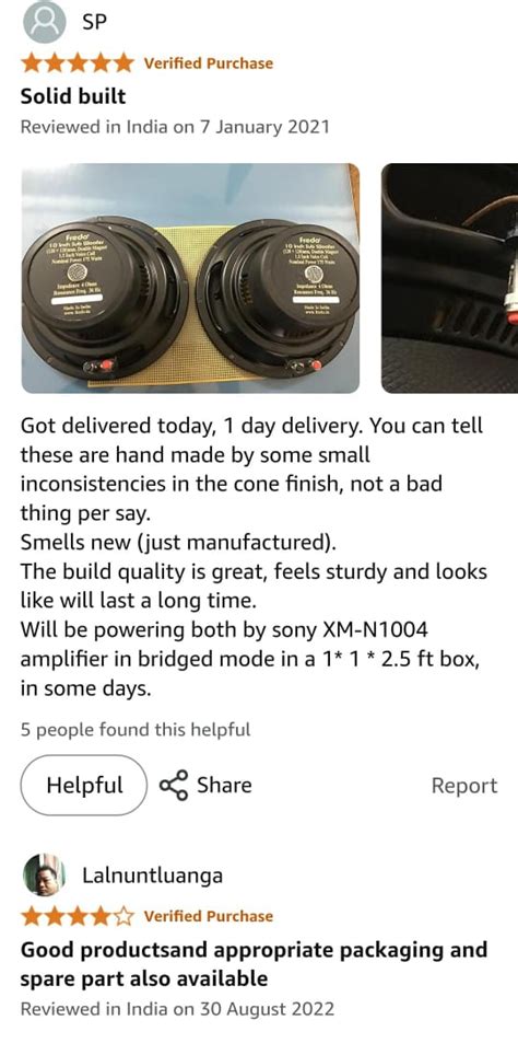 Black 10-Inch Double Magnet Subwoofer - 4 Ohms