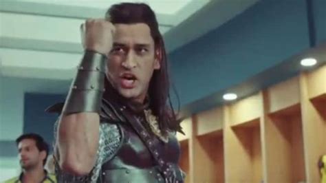 MS Dhoni packs a punch in this new advertisement