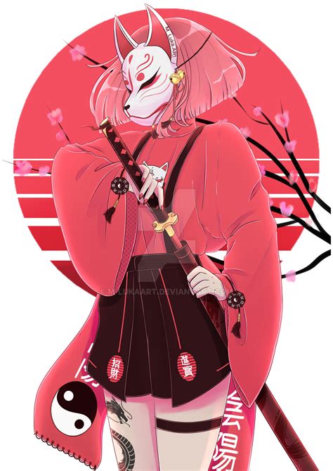 Samurai Kitsune by M-LukaART on DeviantArt