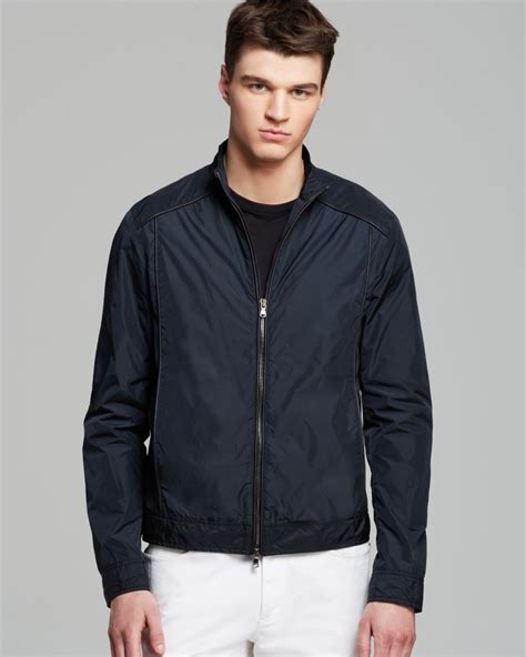 Michael Kors Lightweight Jacket in Black for Men - Lyst