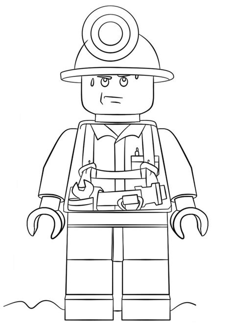 Lego Characters For Colouring