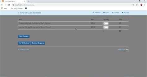 Image result for Book Store Project in JavaScript PHP with MySQL