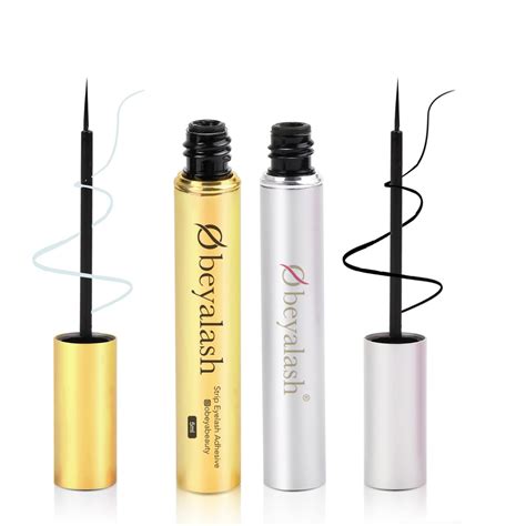 OBEYA 2 Pack Eyelash Glue - Super Strong Hold, Long Lasting 24H ...