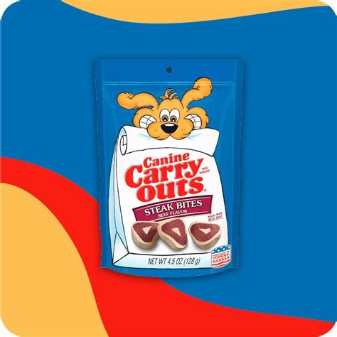 Canine Carry Outs Steak Bites Beef Flavor Dog Treats, 4.5oz Bag – Slash ...
