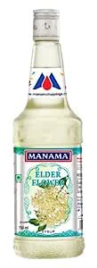 Manama Elder Flower Syrup | Mixer for Mocktails, Cocktails, Drinks ...