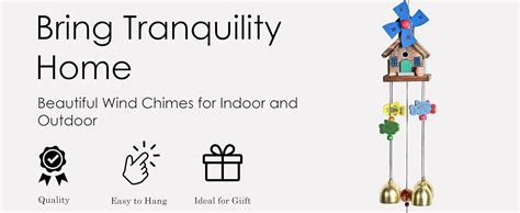 Hindcraft Wind Chimes for Home Positive Energy – Hanging Decoration ...