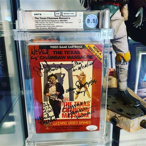 Buy The Texas Chainsaw Massacre Atari 2600 Graded Wizard Video Game ...