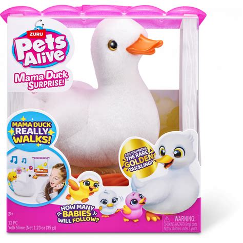 Zuru Pet's Alive Mama Duck And Babies - Afterpay Available!