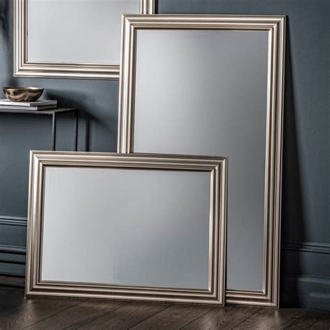 Hendrix Mirror Champagne Large | Wall Mirrors | Modern Mirrors