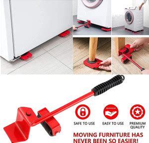 JYH Heavy Furniture Lifter Transport Tools with Sliders for Easy and ...
