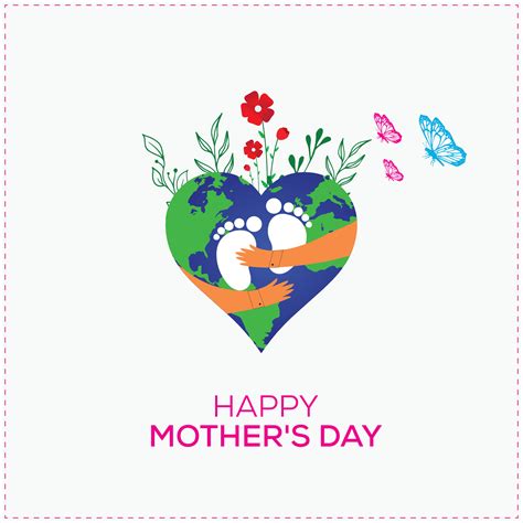 Happy Mother's Day. International Mother's Day Concept. Template for ...