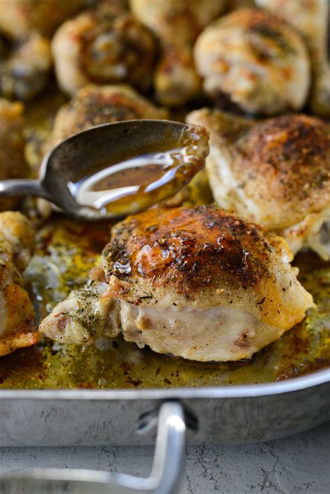 Homestyle Baked Chicken - Simply Scratch