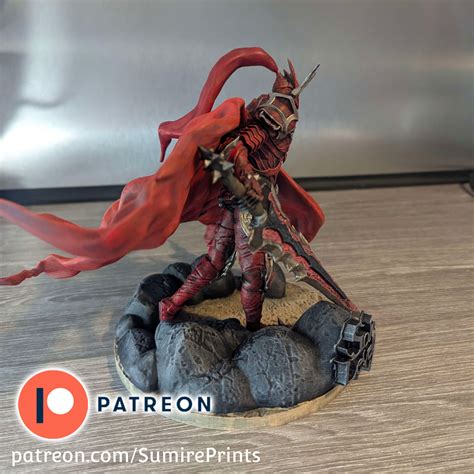 🩸 Blood Red Commander Igris | Knight Grade Shadow | 3D Printable Model ...