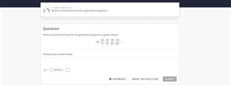 Image result for Write a Recursive Formula Given Sequence