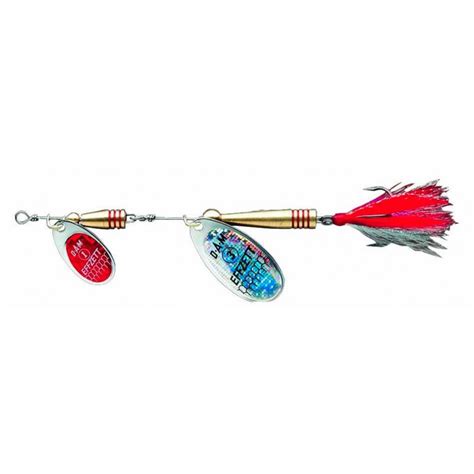 DAM Effzett Tandem Dreesed Spinner Silver-Red - Prodaja