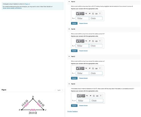 Image result for Combining Resistors in Triangular Shape