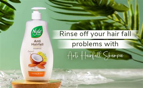 Buy Nyle Naturals Anti-Hairfall Shampoo | For Hairfall Control | With ...