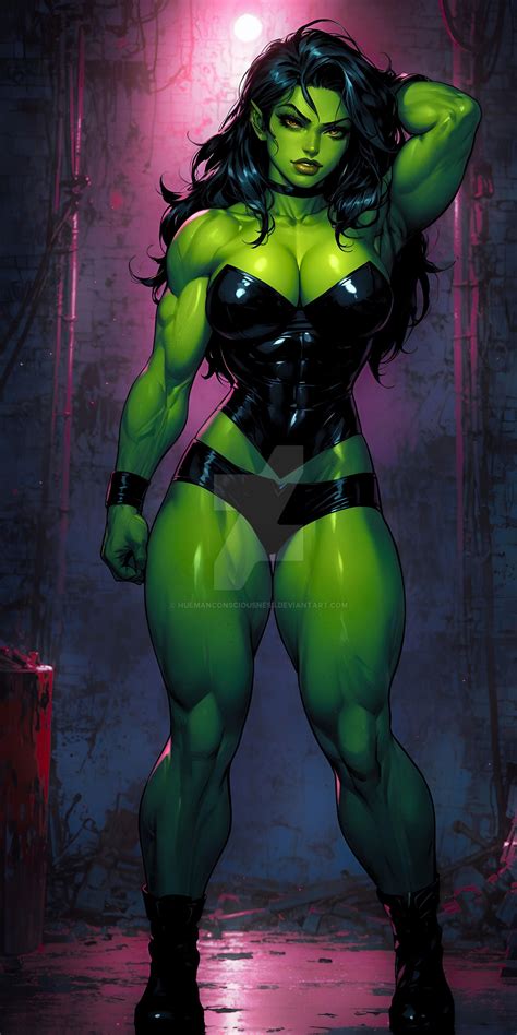 sexy She Hulk by HueManConsciousness on DeviantArt