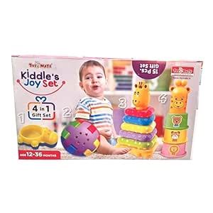 Buy Anant| KIDDLE'S Joy Set, 4 in 1 Gift Set for Kids with Bath Toys ...