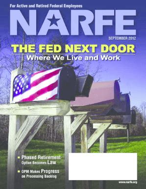 Fillable Online narfe September - NARFE - narfe Fax Email Print - pdfFiller