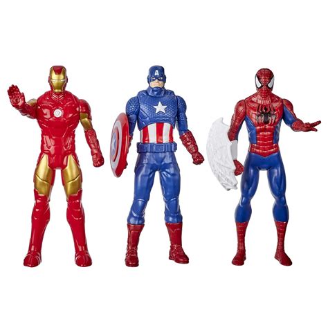 Hasbro Marvel Action Figure Toy 6-inch Figures Ironman, Spiderman ...