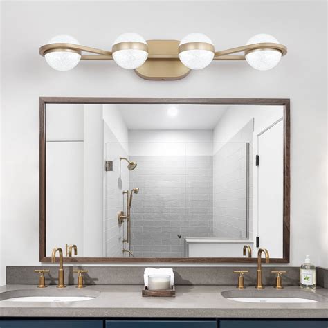 Miniyam Vanity Light Fixtures, Acrylic Bathroom Wall Lighting Fixtures ...