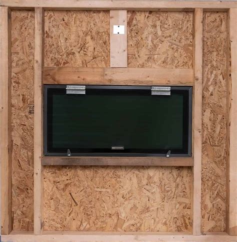 30" x 14" Tinted Hunting Blind Window - Zero 4 Outdoors