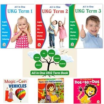 Buy All in One UKG Book | Set of 3 Terms Book with 3 activities book ...