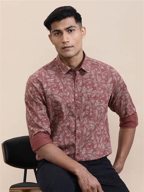 Buy Red Printed Shirt – Crocodile