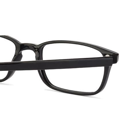 Blue Block Phone & Computer Glasses: Black Full Rim Rectangle John ...