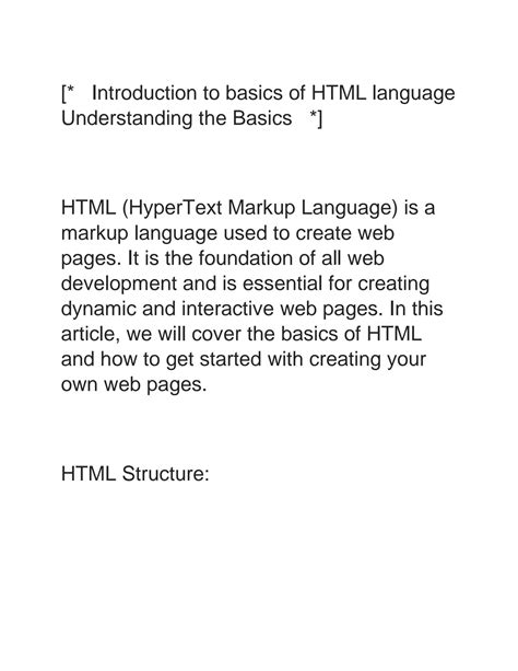 Image result for Developing a Website HTML Programn for Beginners