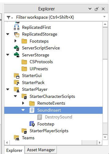 Image result for Footstep Sounds Tutorial Roblox