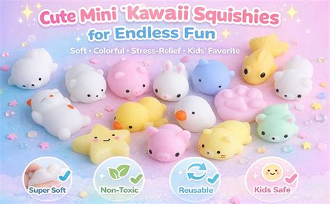 AGC Squishy Toys Squishies Squishy Miniature Novelty Toys Mini Kawaii ...