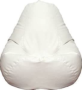 RG Bean Bags XXL Teardrop Bean Bag Cover (Without Beans) (White ...