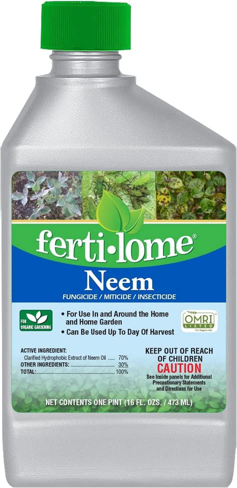 Fertilome (16092) Neem Oil Concentrate Insecticide, India | Ubuy