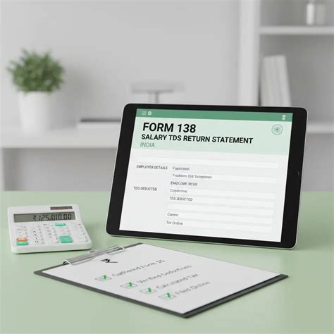Download Form 138 Salary TDS Return Statement