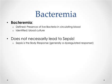 PPT - Sepsis Management: Classification, Identification & Treatment ...