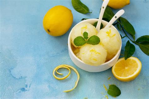 Лимонный сорбет – простой и вкусный рецепт, как приготовить пошагово