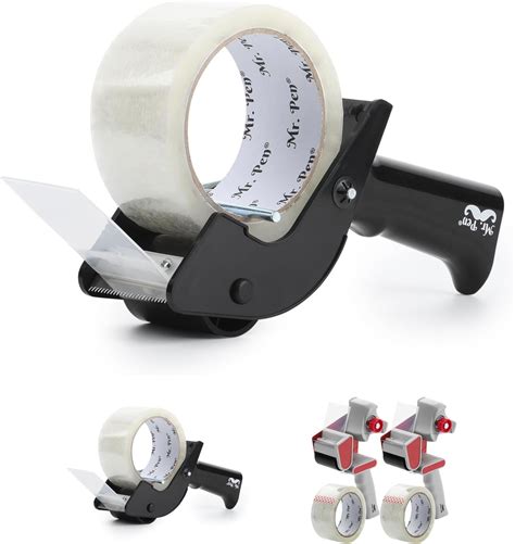 Mr. Pen - 2 Inch Heavy Duty Packing Tape Dispenser Gun, Manual ...