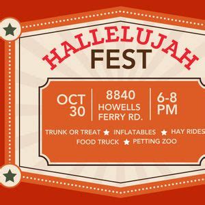 Hallelujah Fest at Gospel Lighthouse, 8840 Howells Ferry Rd, Semmes, AL ...