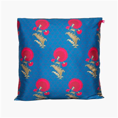 Buy INDIA CIRCUS Flower Regalia Cushion Cover - 30.5 x 30.5 cm from ...