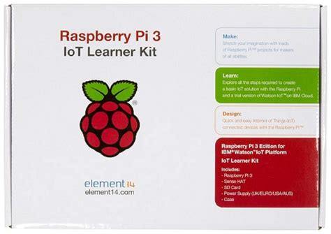 Raspberry Pi 3 IoT Learner Kit | IoT kit with Raspberry Pi 3 ...