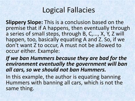 Examples of Fallacies 的图像结果