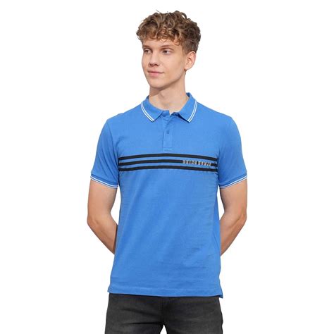 Being Human Mens-Top Polo Neck Blue – beinghuman-clothing