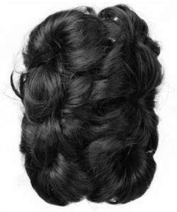 HEROSHIV INDIA Black clip Juda Extension Hair Extension Price in India ...