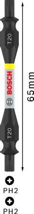 PRO Impact PH2 Double-Ended Bit - Bosch Professional