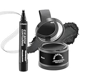 RAINBUD Natural Hairline Powder Root Touch-Up | Hair Shading Sponge Pen ...